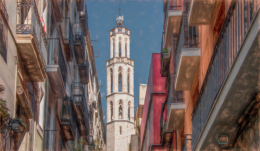 Bells Of Barcelona Photograph by Marcy Wielfaert