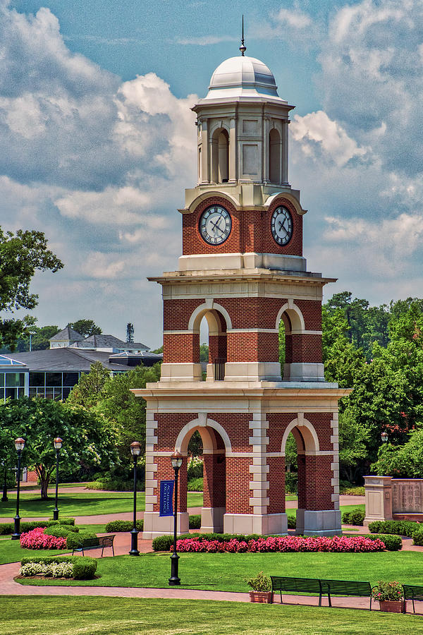 Belltower at CNU Photograph by Jerry Gammon