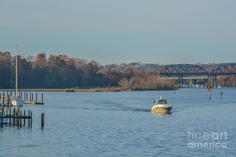 Belmont Bay On Occoquan River In Woodbridge, Virginia Photograph