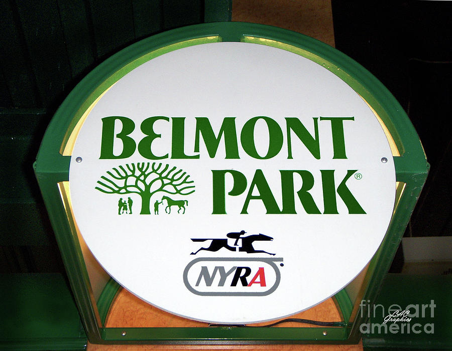 Horse Photograph - Belmont Park 1 by CAC Graphics