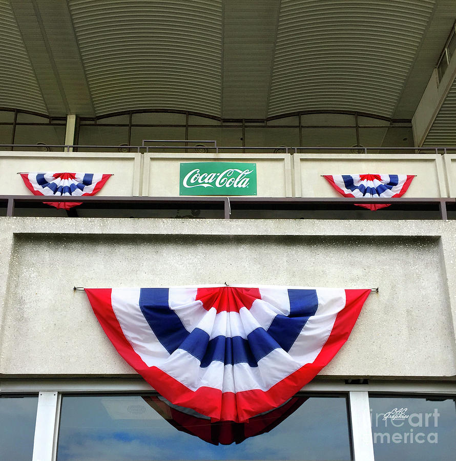 Belmont Park Coca Cola Photograph by CAC Graphics