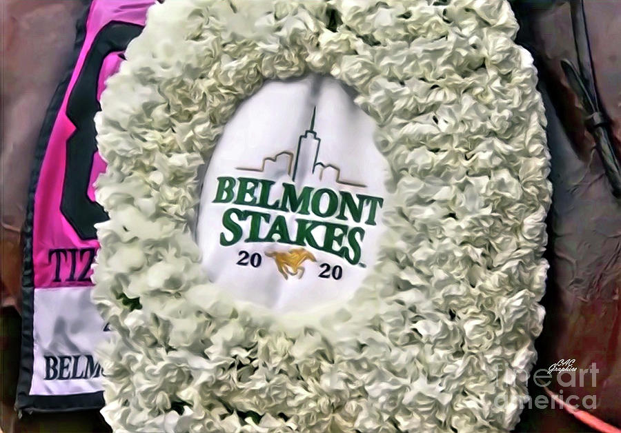 Belmont Stakes Carnations Digital Art by CAC Graphics
