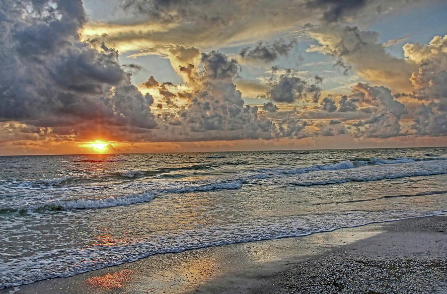Sunset Photograph - Beloved - Florida Sunset by HH Photography of Florida