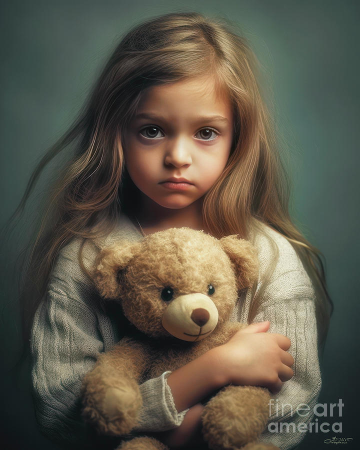 Beloved Teddy Digital Art by Jutta Maria Pusl