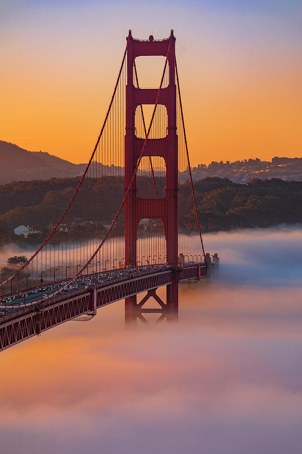 Below Deck, Golden Gate Bridge Photograph by Vincent James Below Deck, Golden Gate Bridge Photograph by Vincent James