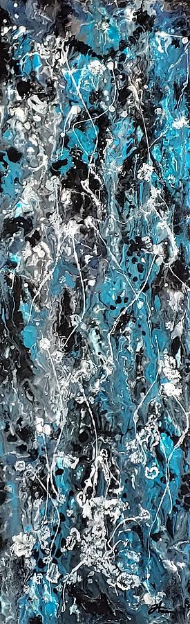 Abstract Painting - Below the Surface by Todd Hoover