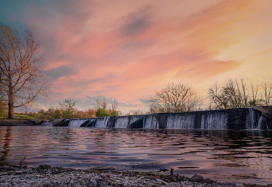 Below Wehrs Dam Photograph by Jason Fink