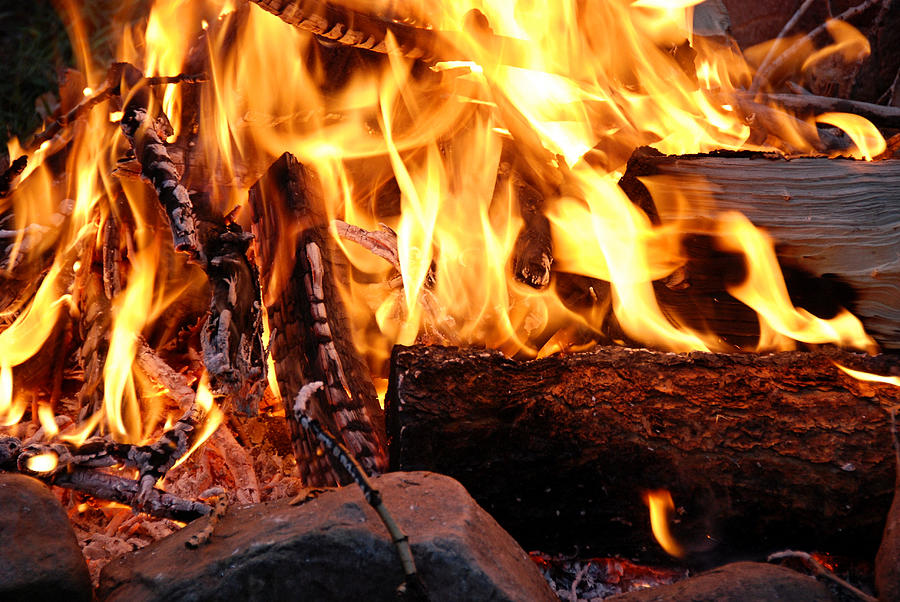 Beltane Bonfire Photograph by Katherine Nutt - Fine Art America