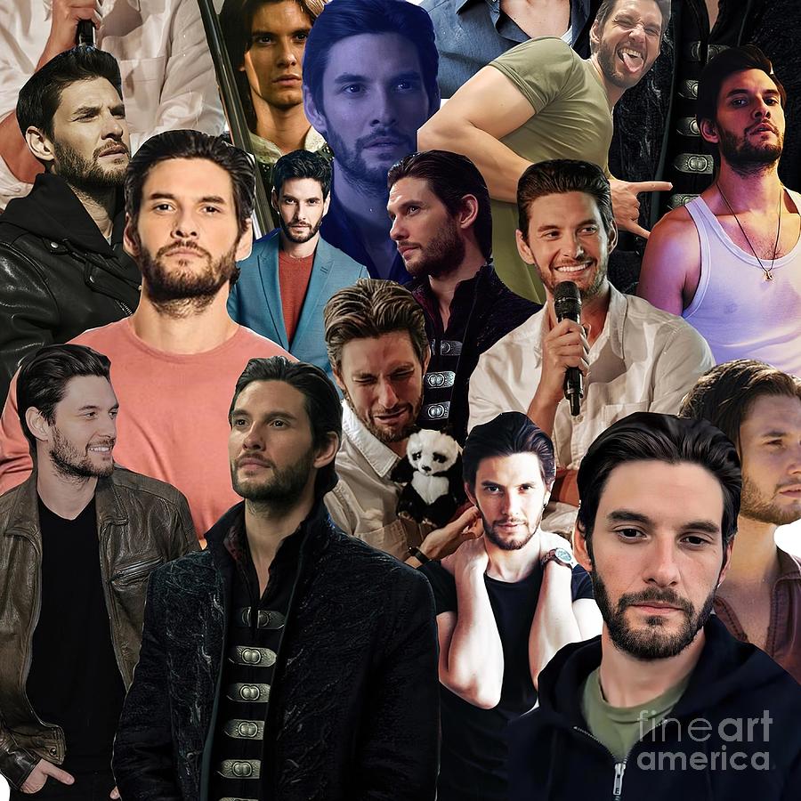 Ben Barnes Collage Painting By Butler Phillips 