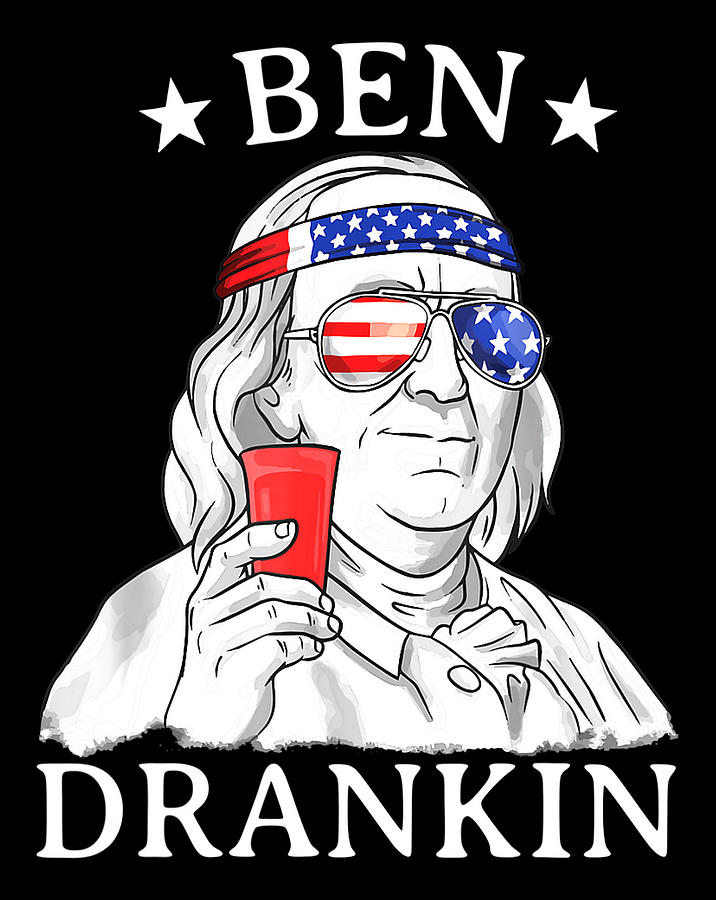 Ben Drankin Patriotic Independence Day 4th of July Party .png Digital ...