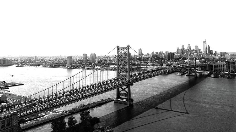 Ben Franklin Bridge Philadelphia Pa Photograph