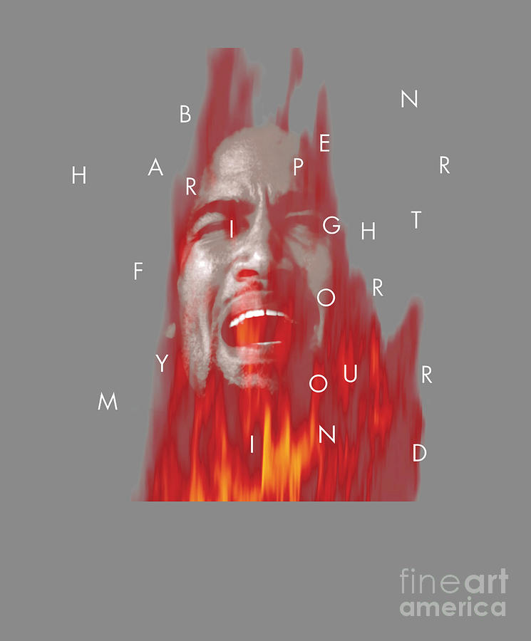 Ben Harper Fight For Your Mind Album Cover Digital Art By James Valentine Fine Art America 5214