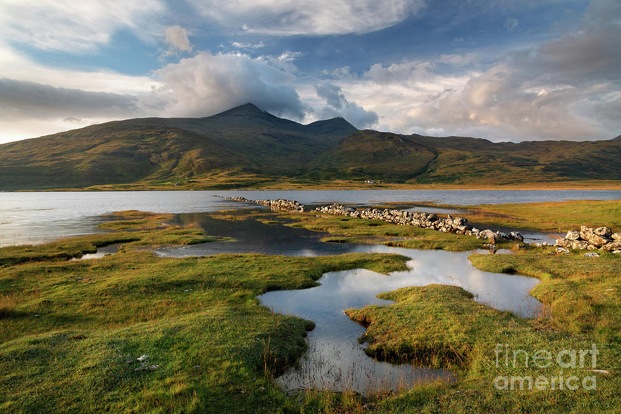 Isle Of Mull Ben More From Pennyghael Scotland. Photograph
