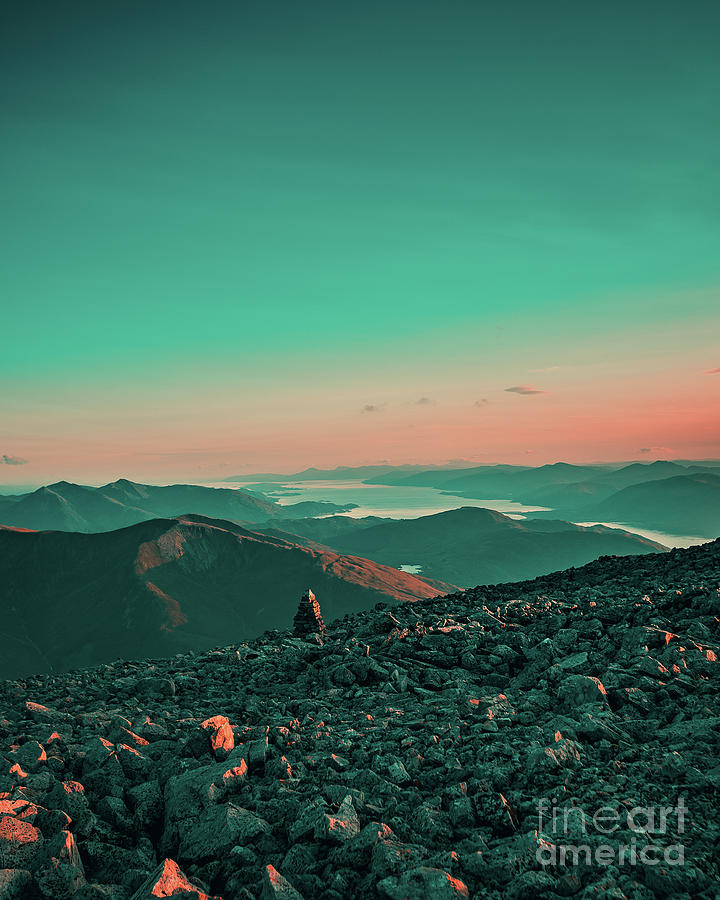 Ben Nevis Peak Range Photograph by Enlightened Photography - Fine Art ...