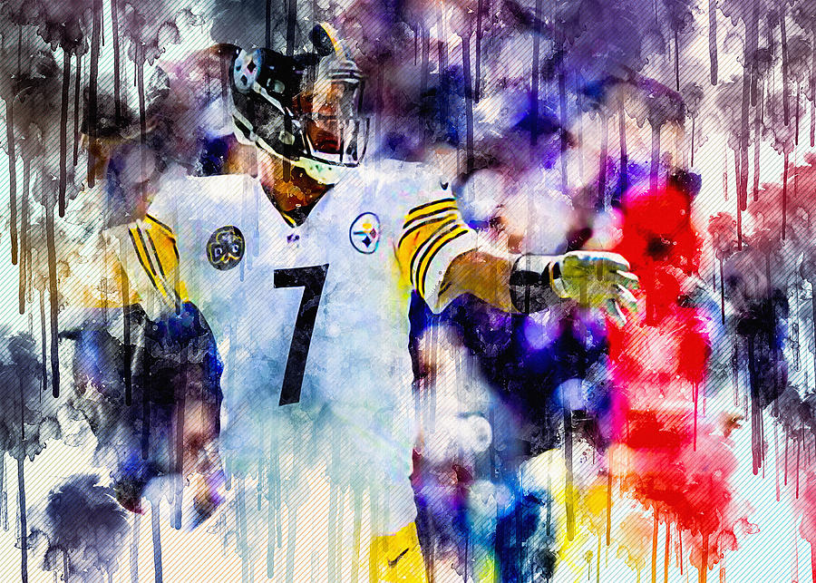 Ben Roethlisberger American Football Quarterback Pittsburgh Steelers ...