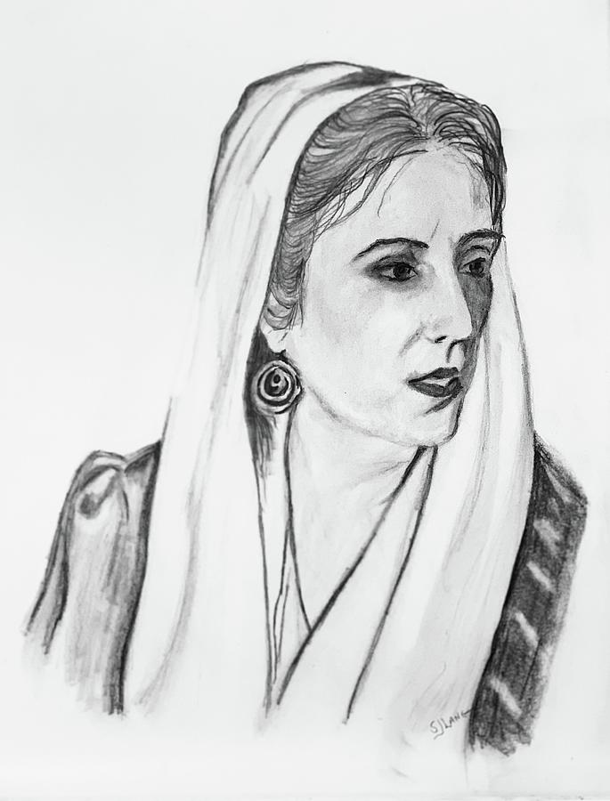 Benazir Bhutto Drawing by Susan Lang - Pixels