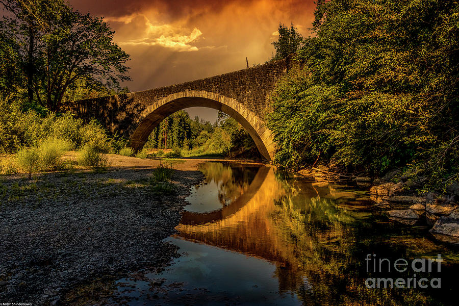 Benbow Bridge  Photograph by Mitch Shindelbower