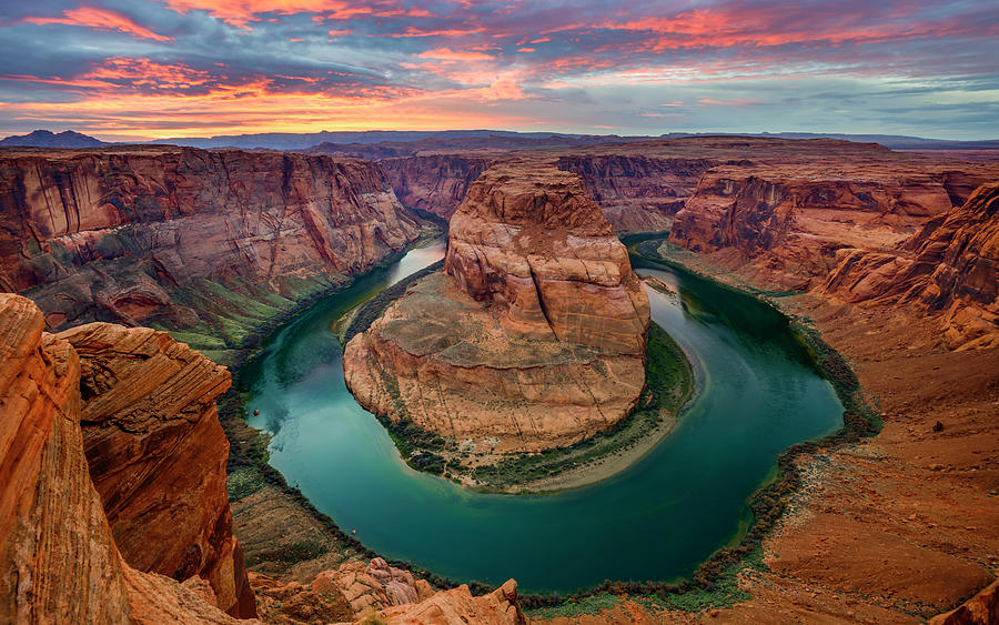 Grand Canyon National Park Photograph - Bend of Time by Radek Hofman
