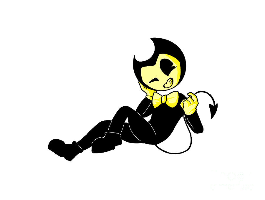 Artwork of a bendy character