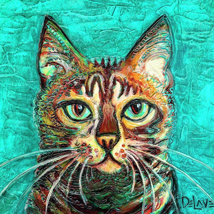 Bengal Cat Painting by Mary DeLave - Fine Art America