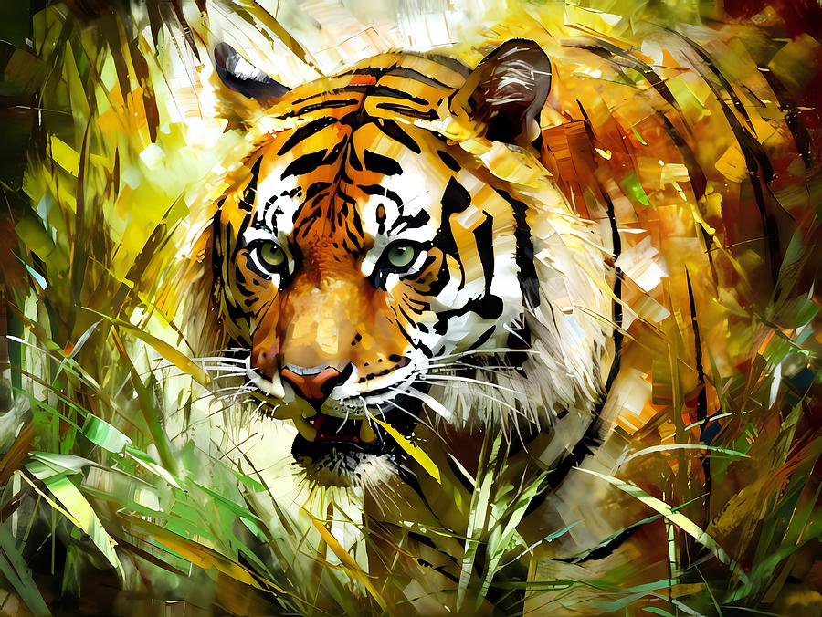 Bengal Majesty Digital Art by Caito Junqueira