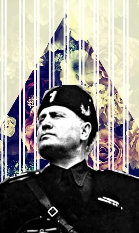 Benito Mussolini Digital Art by Leonard Pabin | Fine Art America