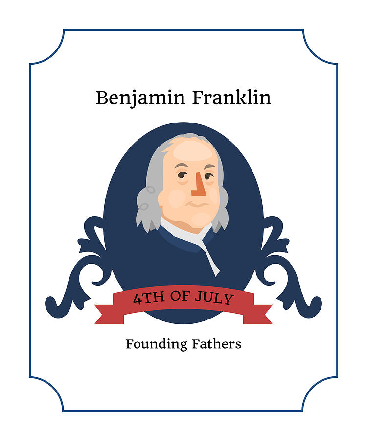 Benjamin Franklin Gift 4th Of July Usa Independance Day American Pride