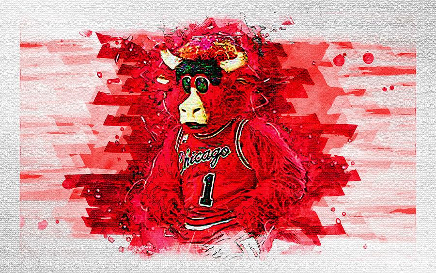 Benny The Bull Mascot Chicago Bulls Basketball Nba Usa National ...