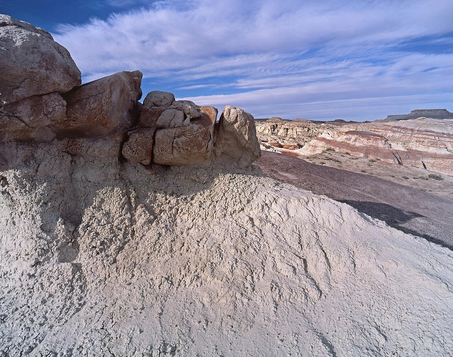 Bentonite Mound Photograph by Tom Daniel