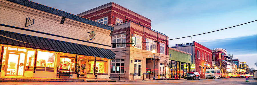 Bentonville Skyline Panorama Into The Horizon Photograph by Gregory ...