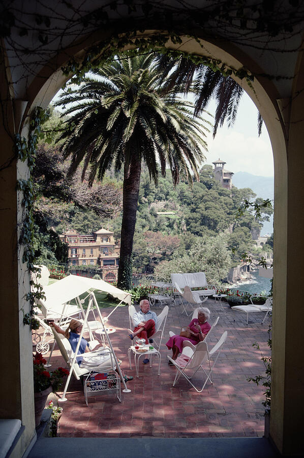 Beppe And Umberta Photograph by Slim Aarons
