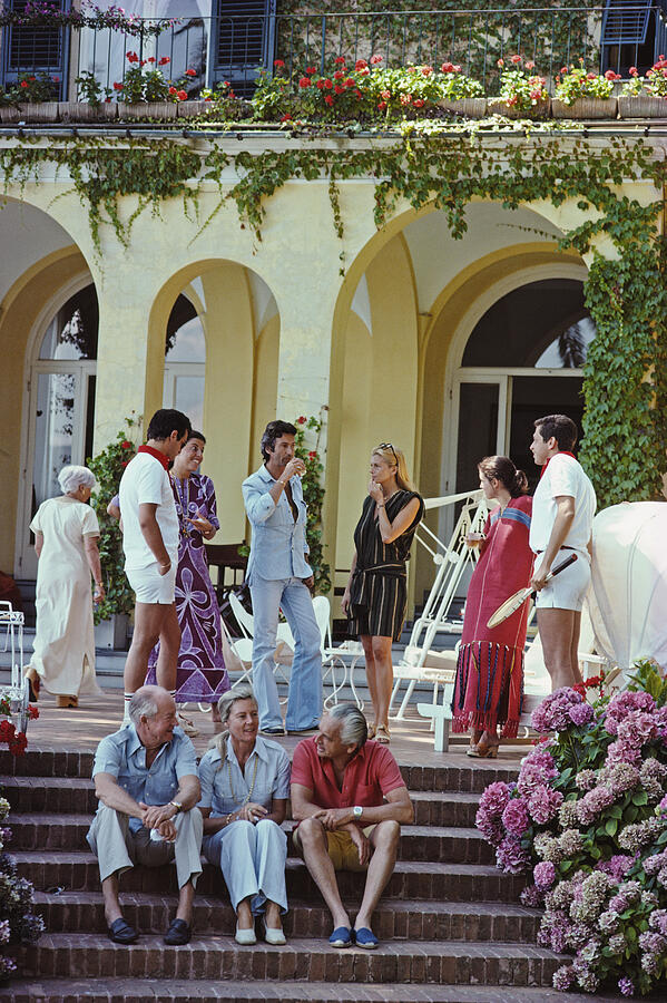 Beppe Croce And Friends Photograph by Slim Aarons