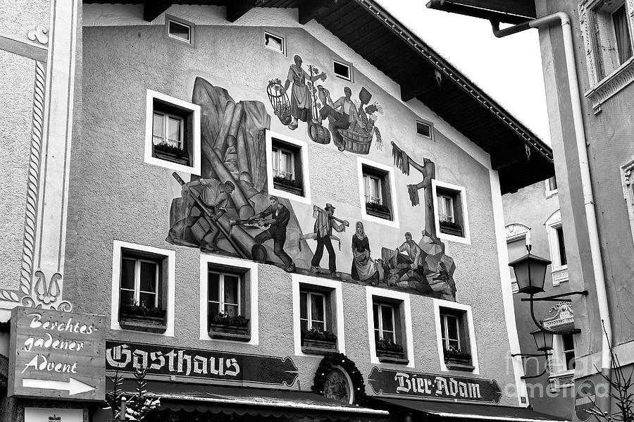 Berchtesgaden Gasthaus in Germany Photograph by John Rizzuto
