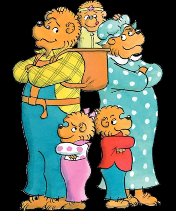 Berenstain Bears Poster retro Painting by Jeremy Price | Fine Art America