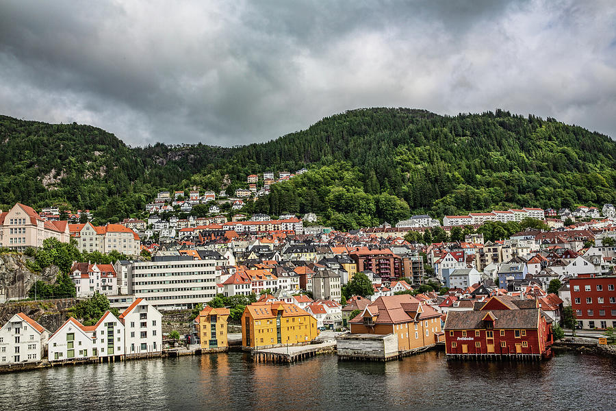 Bergen Norway Photograph by John Haldane