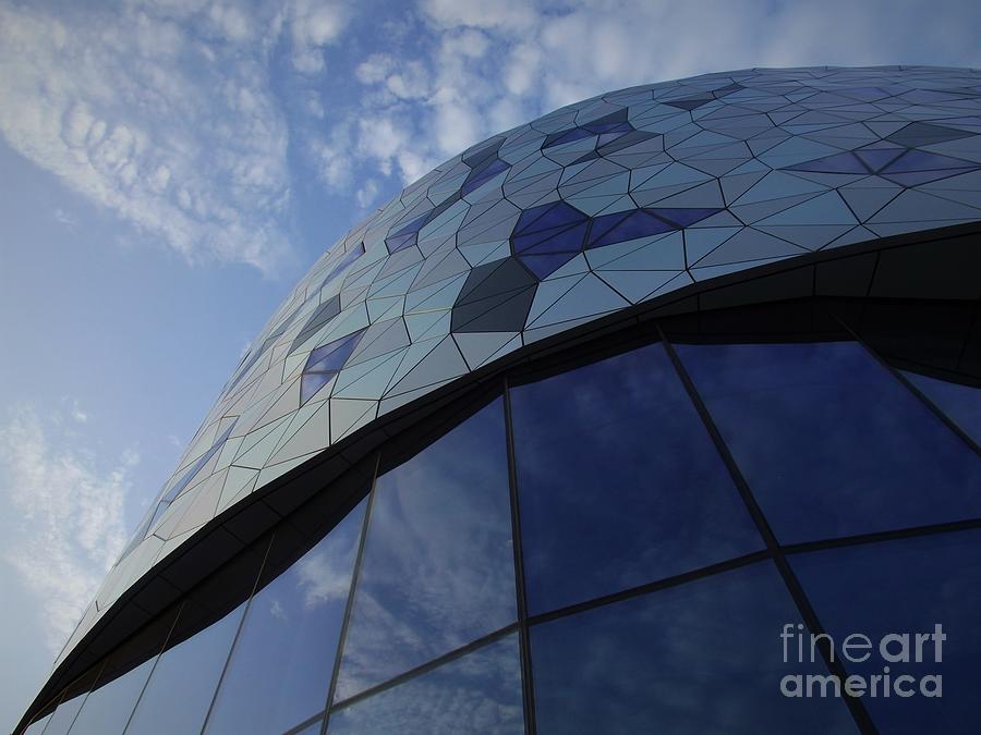Bergeron Centre For Engineering Excellence - Inspired by Cloud and Roccks Photograph by Lingfai Leung