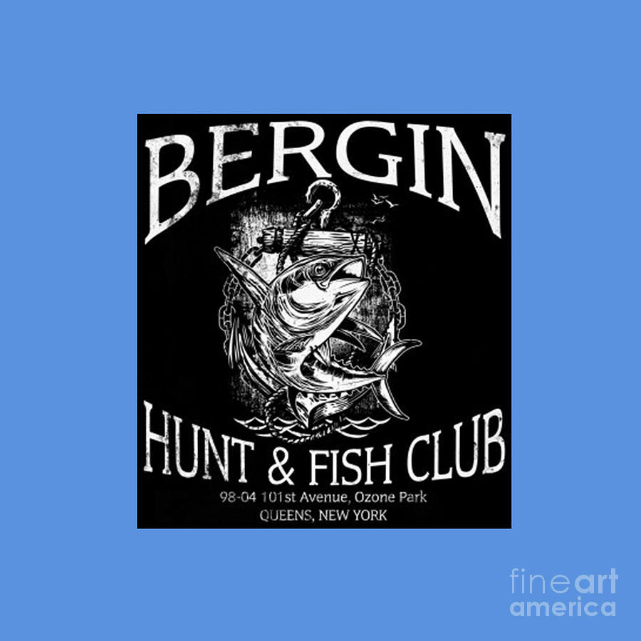 Bergin Hunt and Fish Club, distressed Drawing by Connie A Stephenson