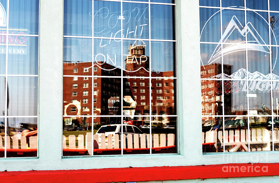 Berkeley Hotel Reflections in Asbury Park New Jersey Photograph by John Rizzuto