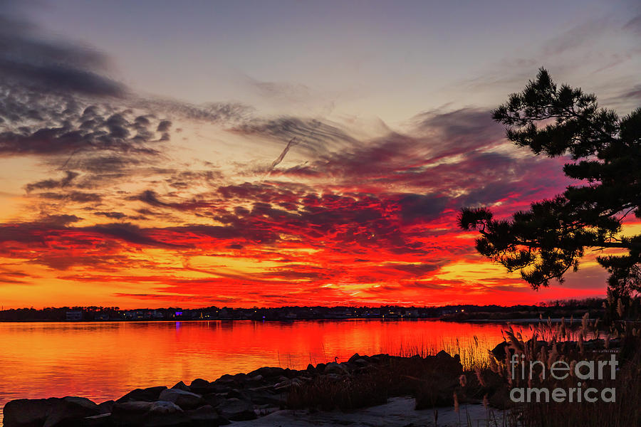 Berkeley Island Sunset Sky #2 Photograph by Michael Rauscher - Fine Art ...