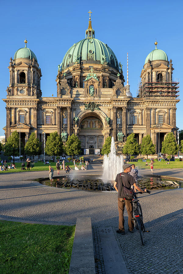 Berlin Cathedral And Fountain Photograph by Artur Bogacki