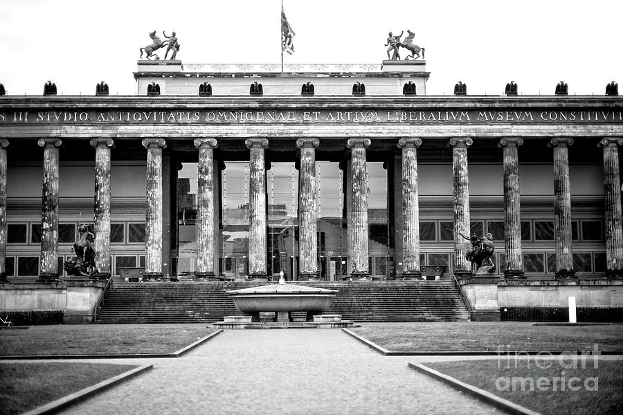 Berlin Old Museum Profile Photograph by John Rizzuto