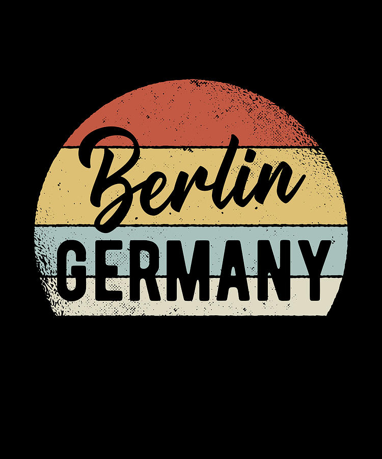 Berlin Retro Digital Art By Manuel Schmucker Fine Art America