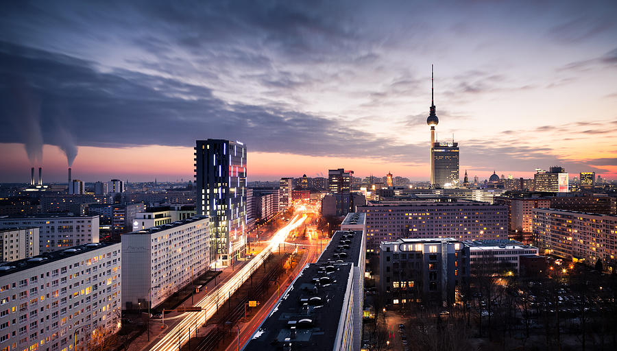Berlin skyline Photograph by Spreephoto.de