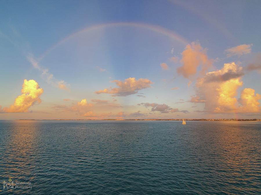 Bermudaful Rainbow Photograph by Serbennia Davis Bermudaful Rainbow Photograph by Serbennia Davis