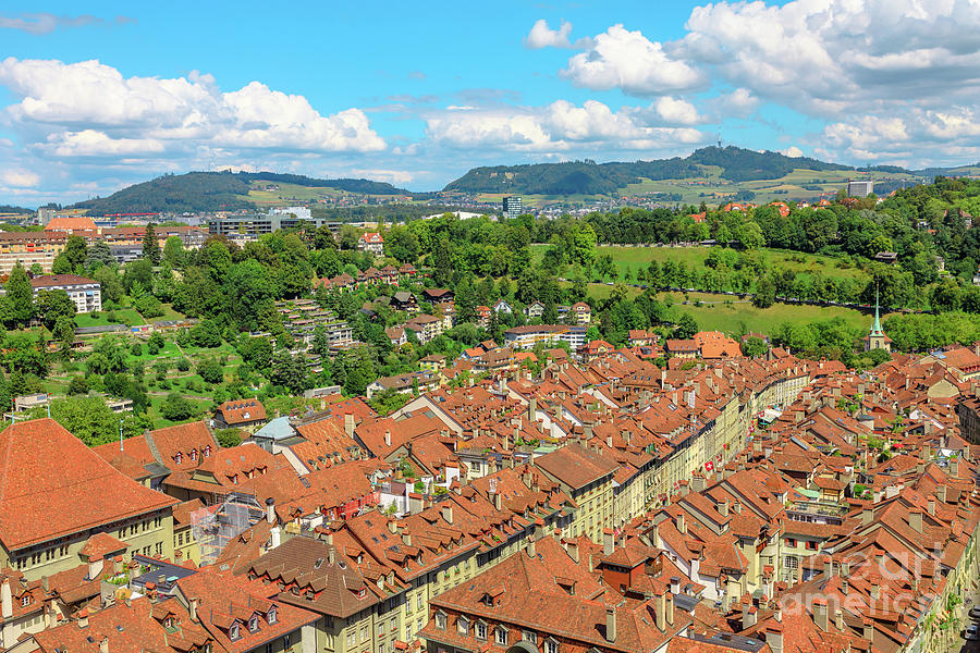 Bern cityscape Switzerland Photograph by Benny Marty
