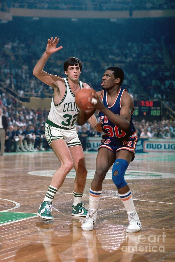 Bernard King and Kevin Mchale Photograph by Dick Raphael