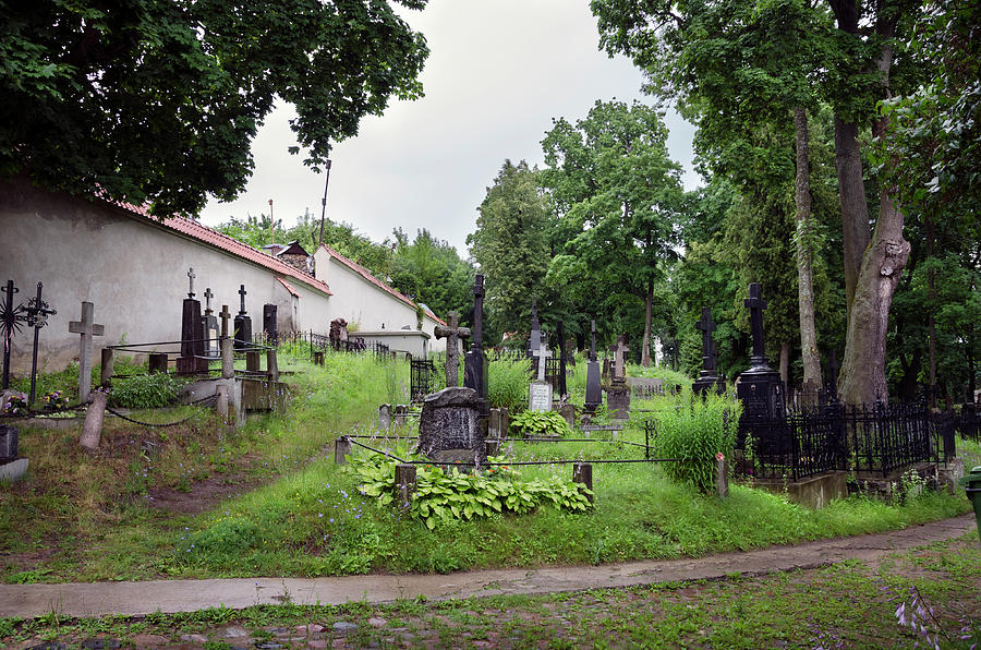Bernardine Cemetery in Uzupis #1 Photograph by RicardMN Photography