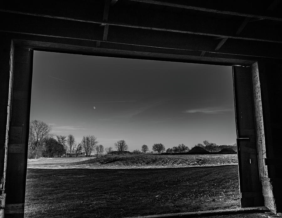 Bernhard Round Barn Window Photograph by Scott Smith
