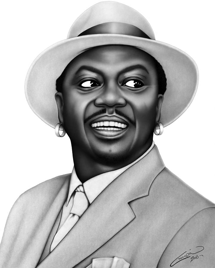 Bernie Mac Oceans 12 Drawing By Champin Portraits 