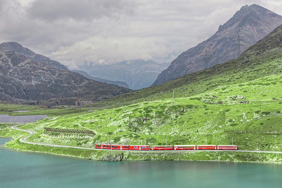 Bernina Pass - Switzerland Photograph by Joana Kruse